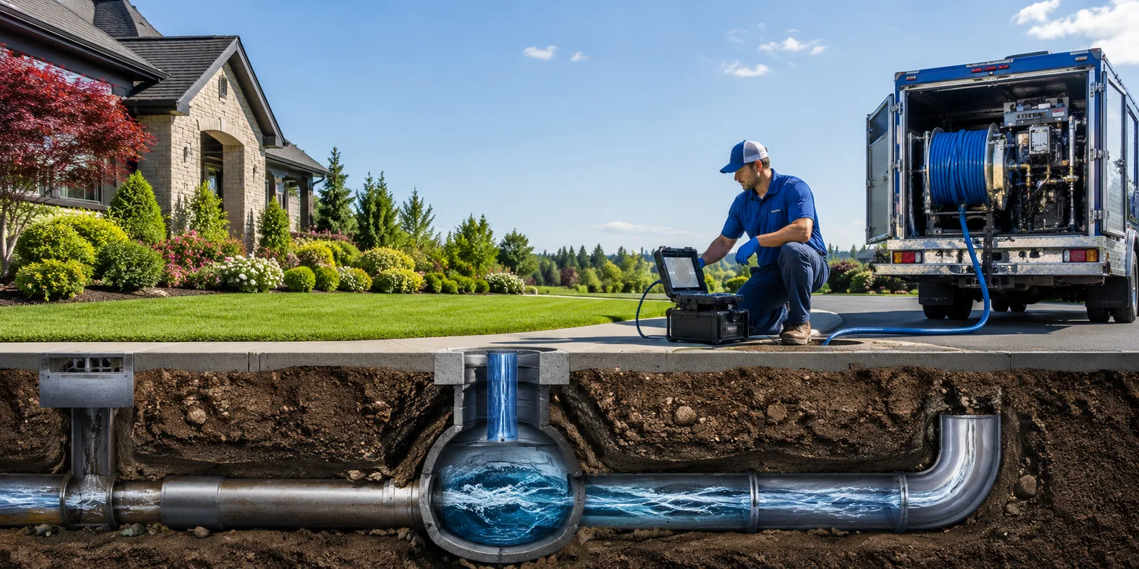 Drainage restoration information for Galloway, WV